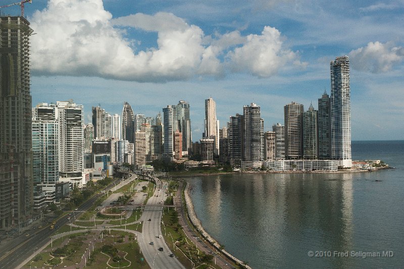 20101204_165040 D3.jpg - Skyline, Panama City from my room at the Intercontinental Hotel